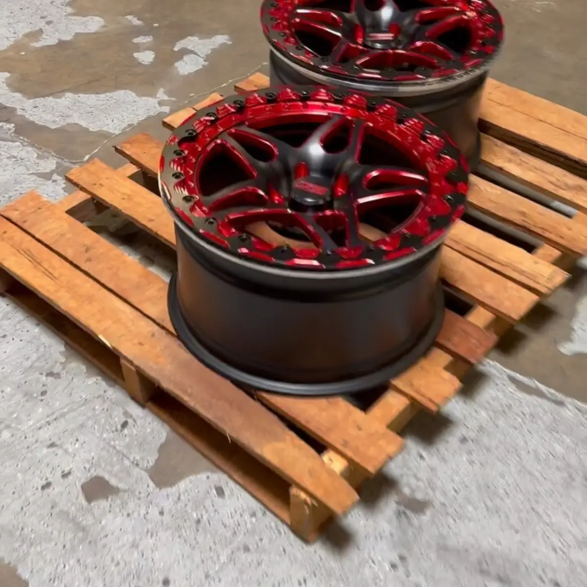 A little two tone action on some multi-piece Belak Industries wheels!