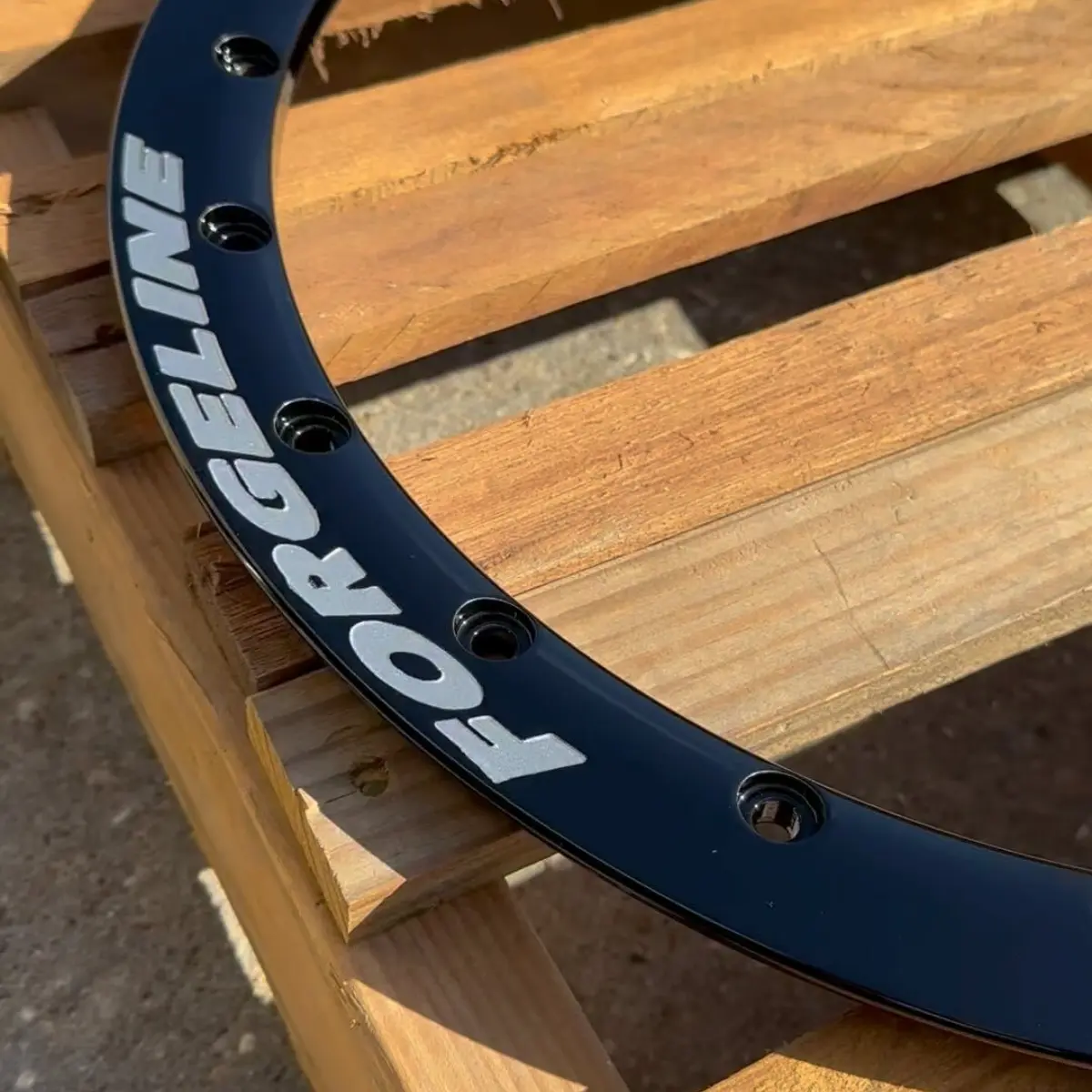 Forgeline beadlocks refinished for @jotechmotorsports
