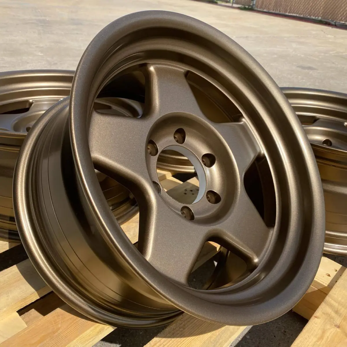 Golden Metallic Bronze with Soft Clear