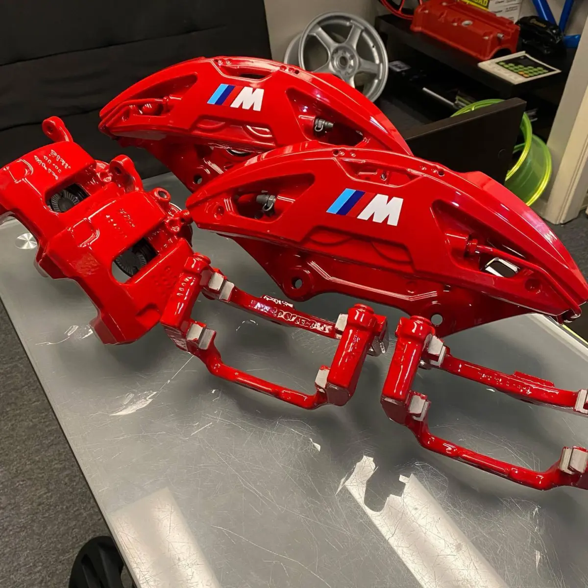 BMW X3 M Competition in for powder coated brake calipers