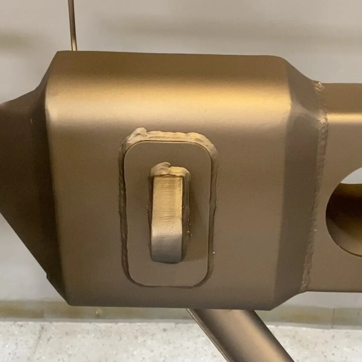 Jeep parts refinished in our Matte Golden Bronze for @p00htang