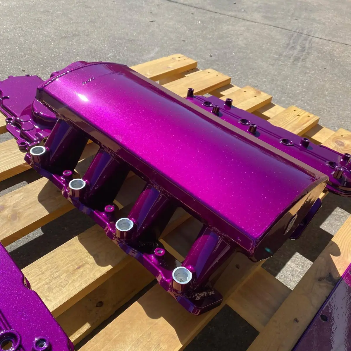 3-stage Illusion Violet on these LS parts for @motovato7