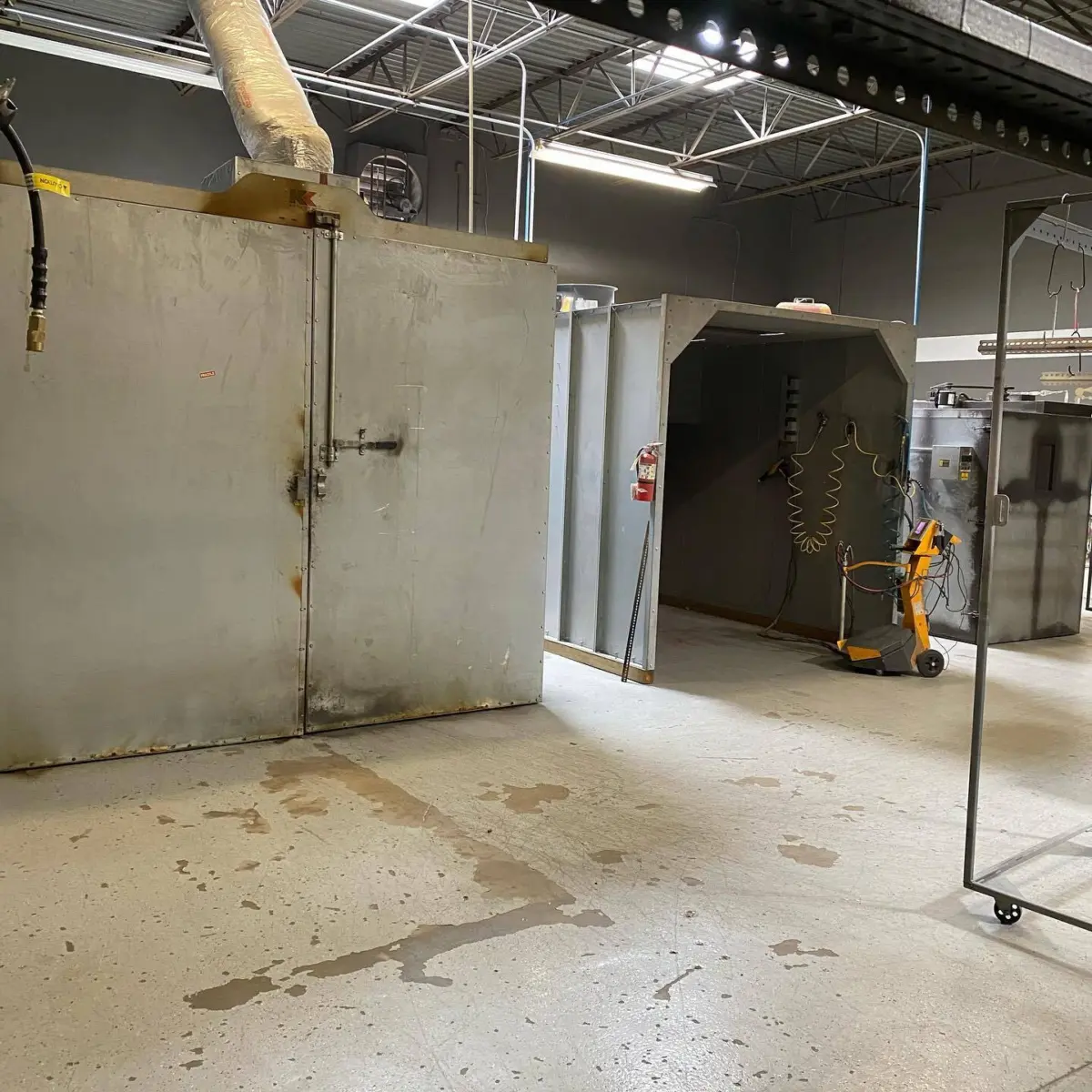 We offer powder coating, sandblasting, chemical stripping, tire service and sales, tpms service, nitrogen service, motorcycle parts and service, brake parts and service, ceramic coating for powder coated parts, bolt on parts including suspension,