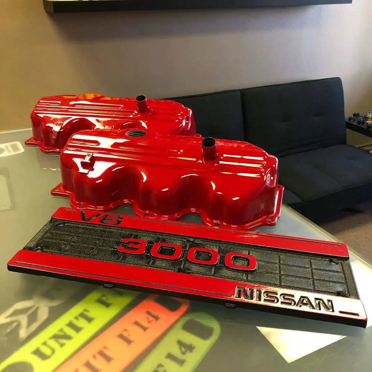 Nissan 300zx valve covers and cylinder head cover