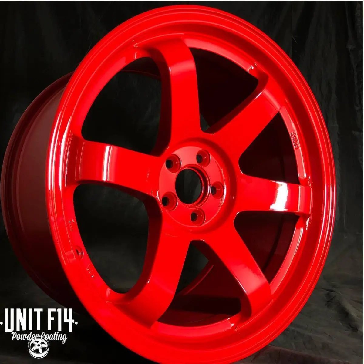 ROTA’s refinished in our popular house red with high gloss clear for @andy_ly1227