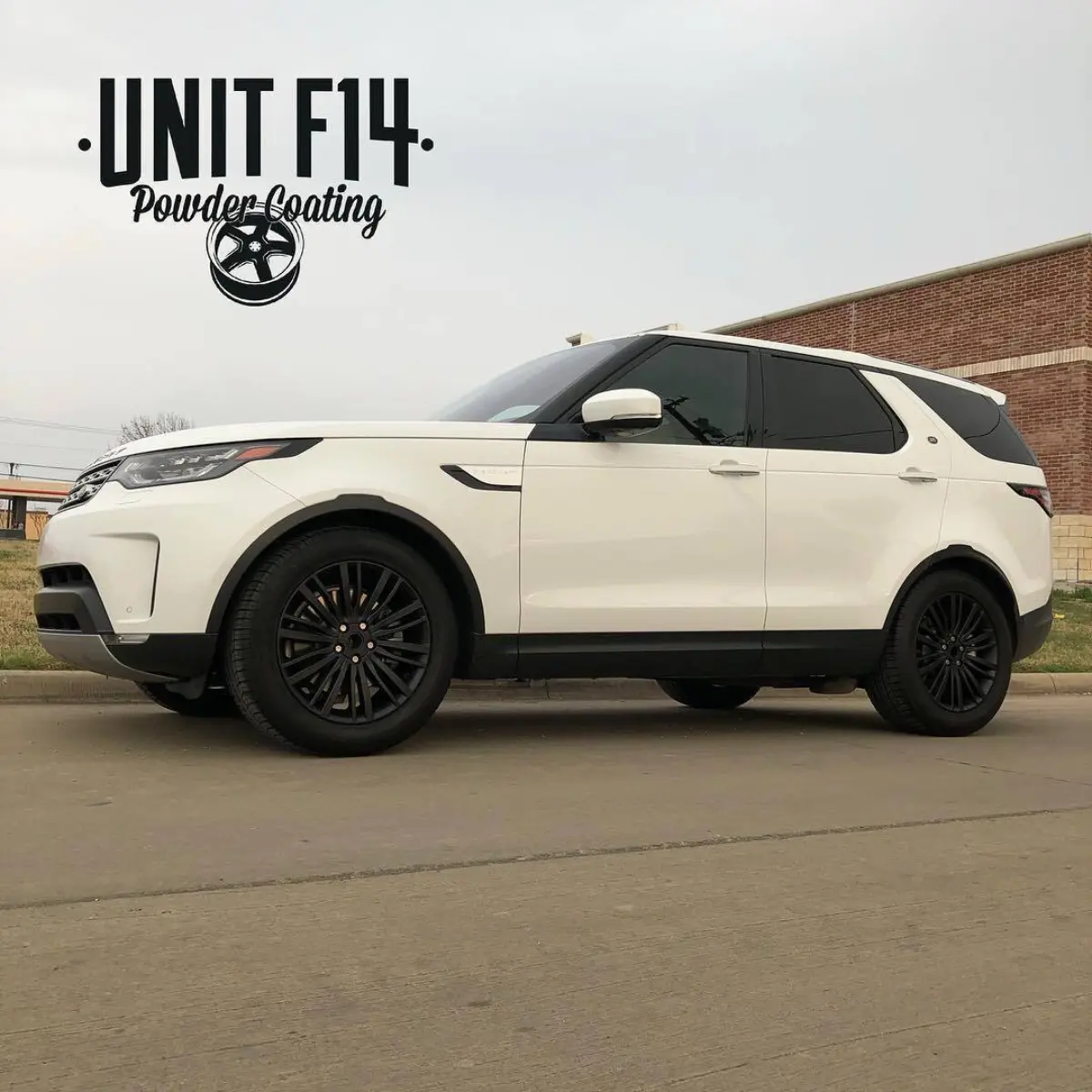 Land Rover Discovery wheels powder coated Denim Black