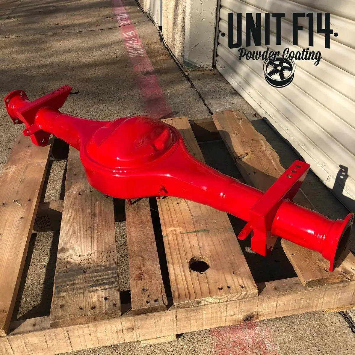 A little high temp body work and powder coat made this custom built Model A axle look like it’s fresh from the factory floor