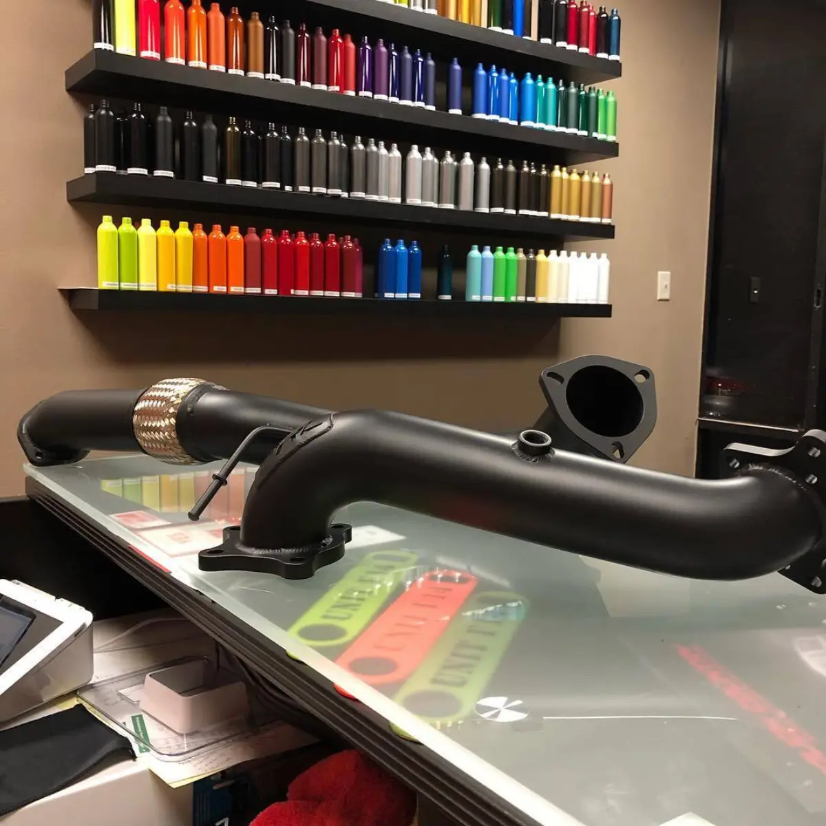 Piping in High Temp Cerakote