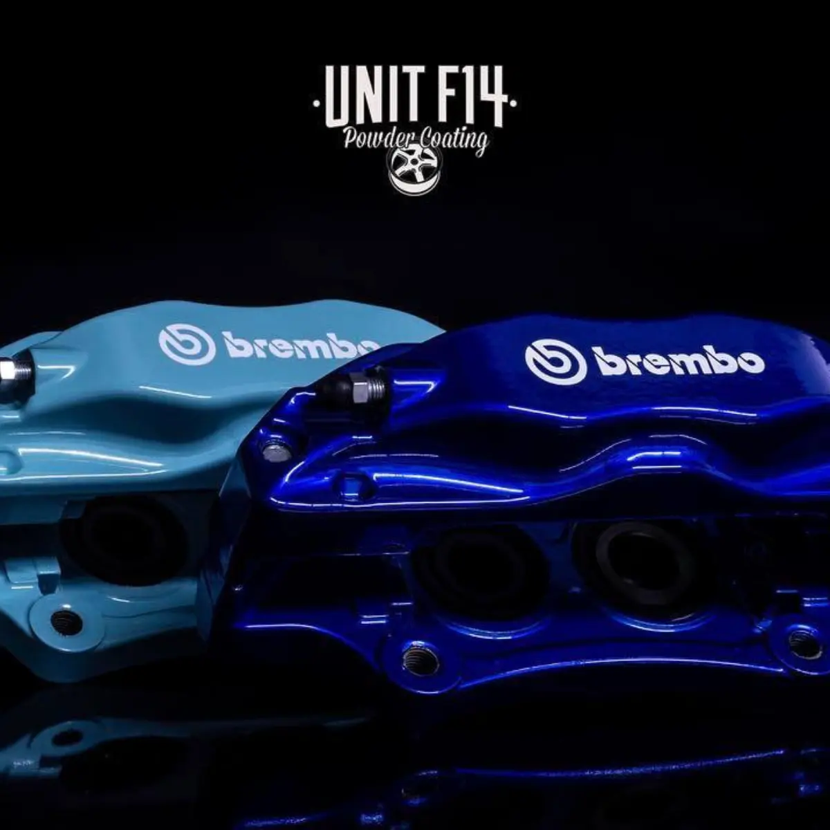 @migwell_cs2 blowing up the internet with some badass studio shots of some brake calipers we powder coated for @visionautoworks
