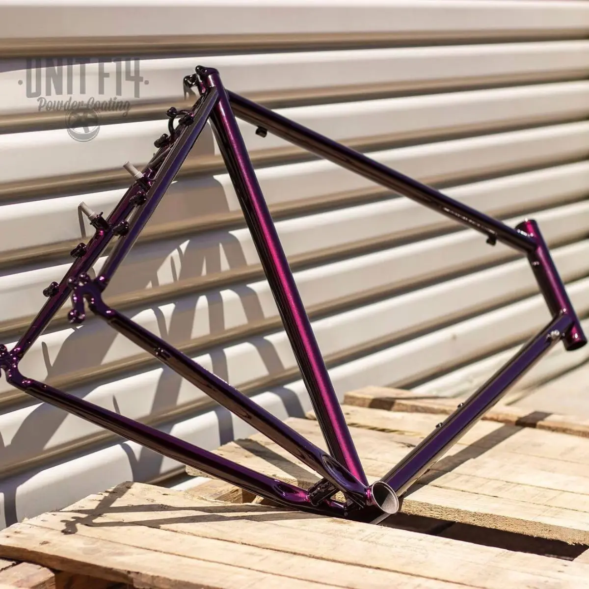 Bicycle Frame in Illusion Malbec. by @migwell_cs2