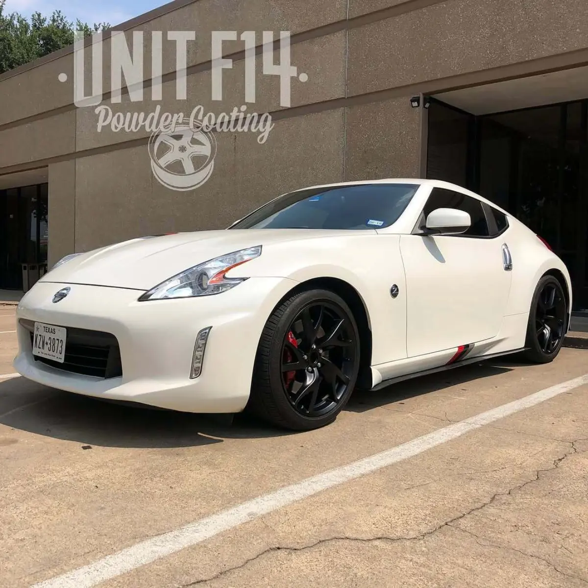 Nissan 370Z wheels in Denim Black
