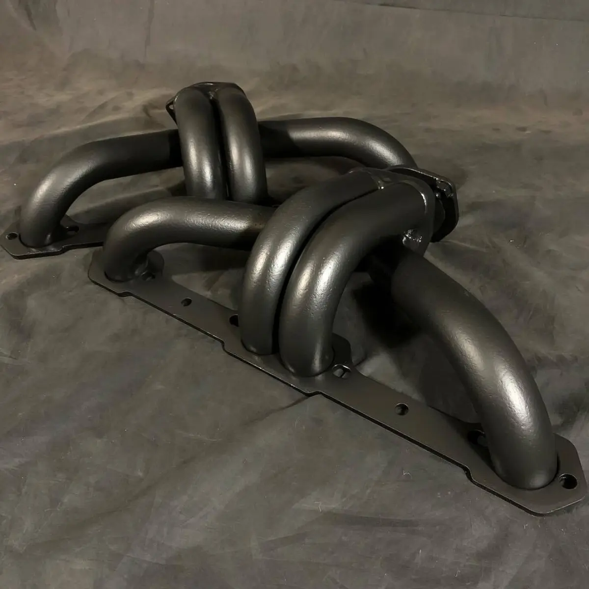 Exhaust manifolds restored in Cerakote High Temp