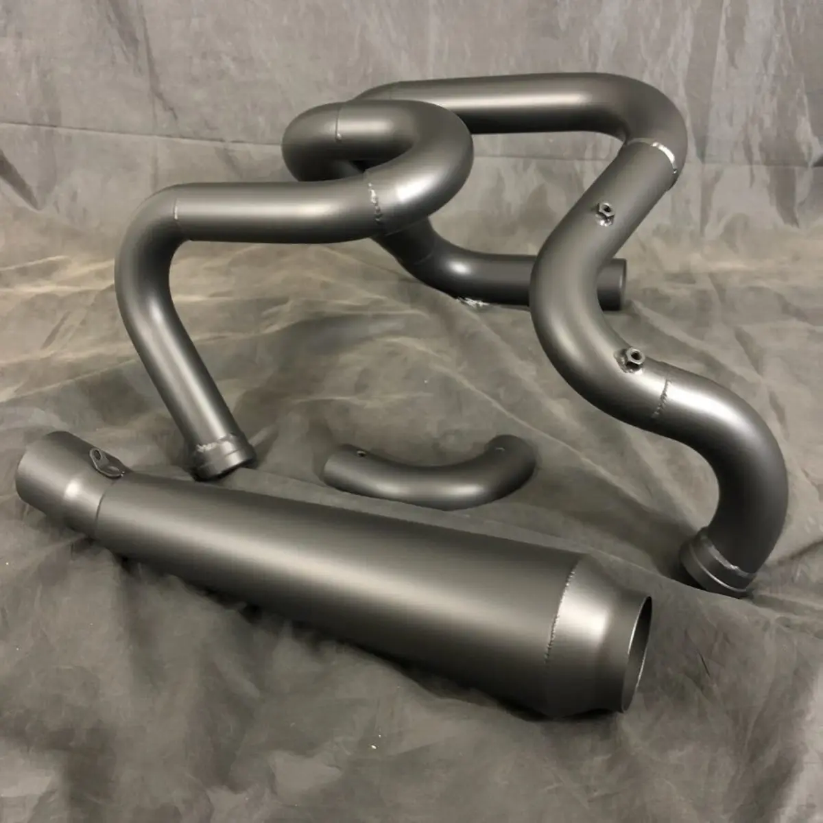 Buell exhaust in high temp Cerakote