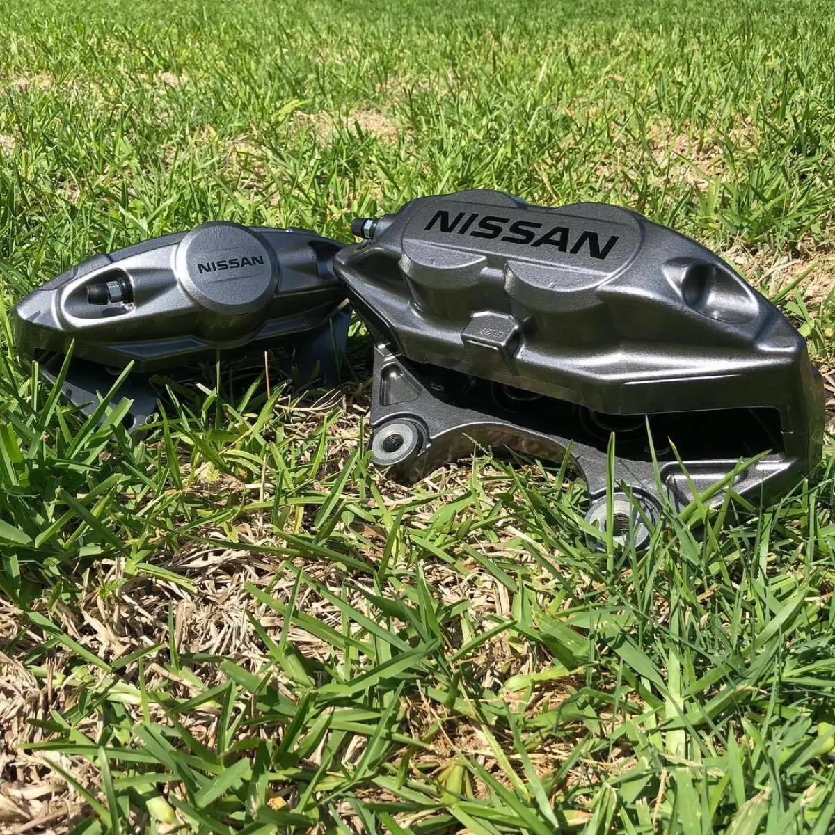 Akebono calipers in our house gunmetal