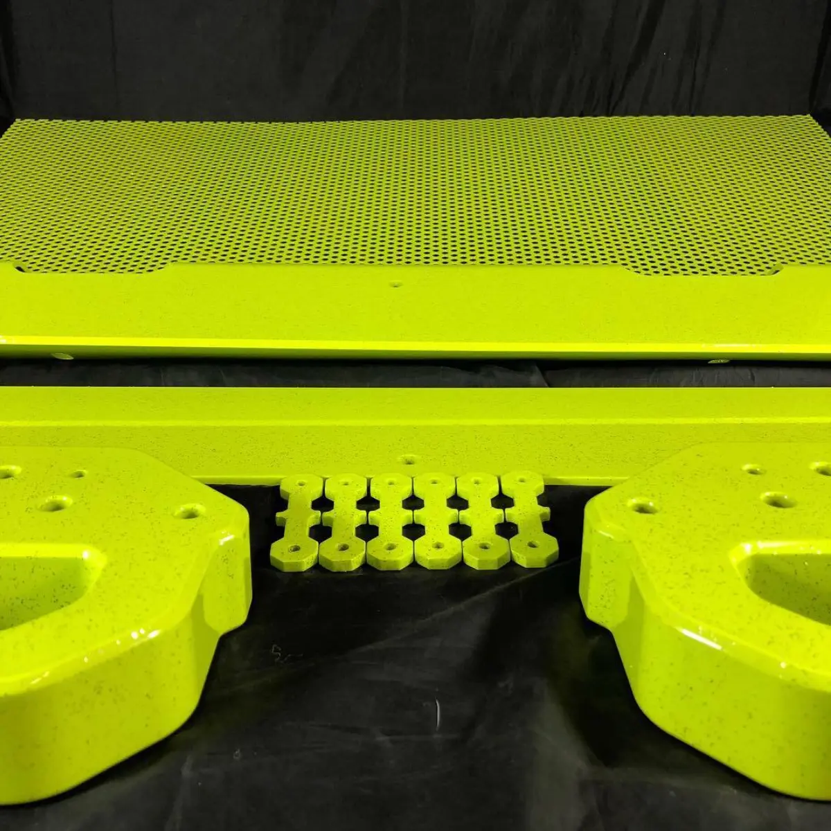 Jeep parts in Powerbait with Clear