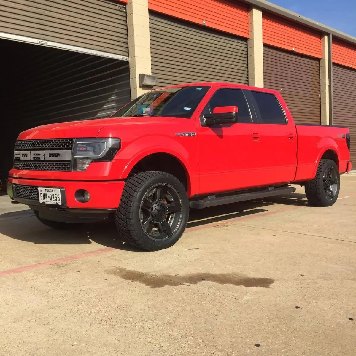 KMC XD Series Rockstar II wheels and screws refinished in a metallic gun metal