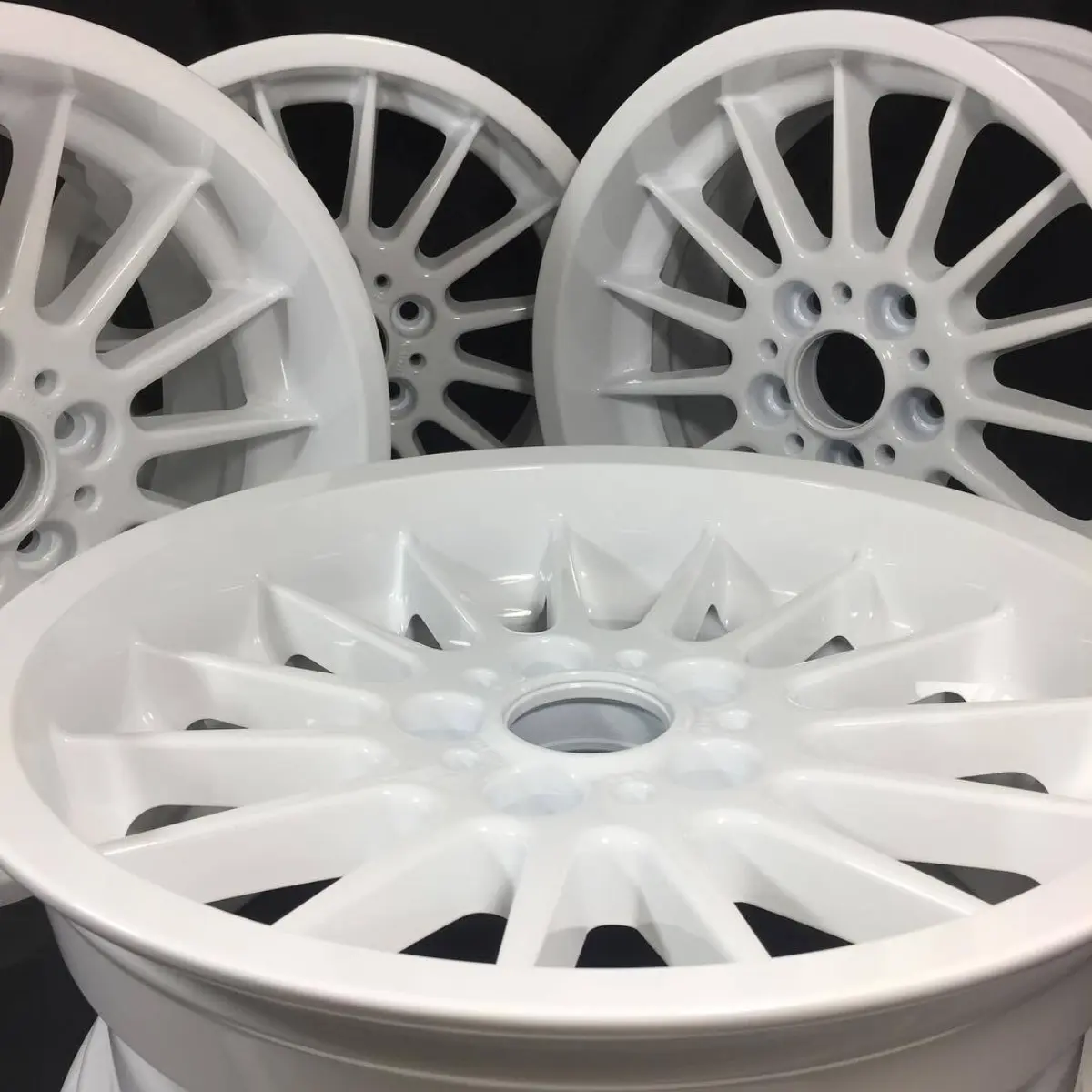 High reflective white with clear for Wheel Wednesday!