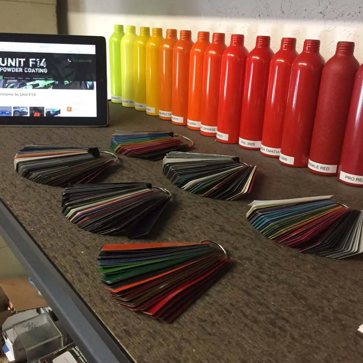 Hundreds of colors in-stock and thousands to choose from! Let us help you pick the right color for your next project