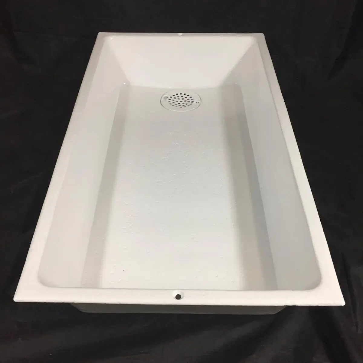 Cast iron sink from old to new!
