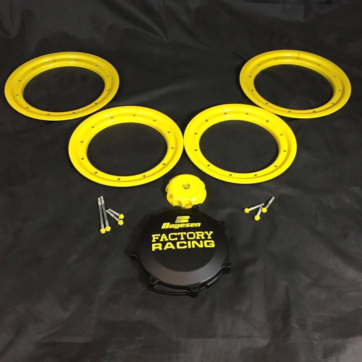 Banshee parts in Hot Yellow