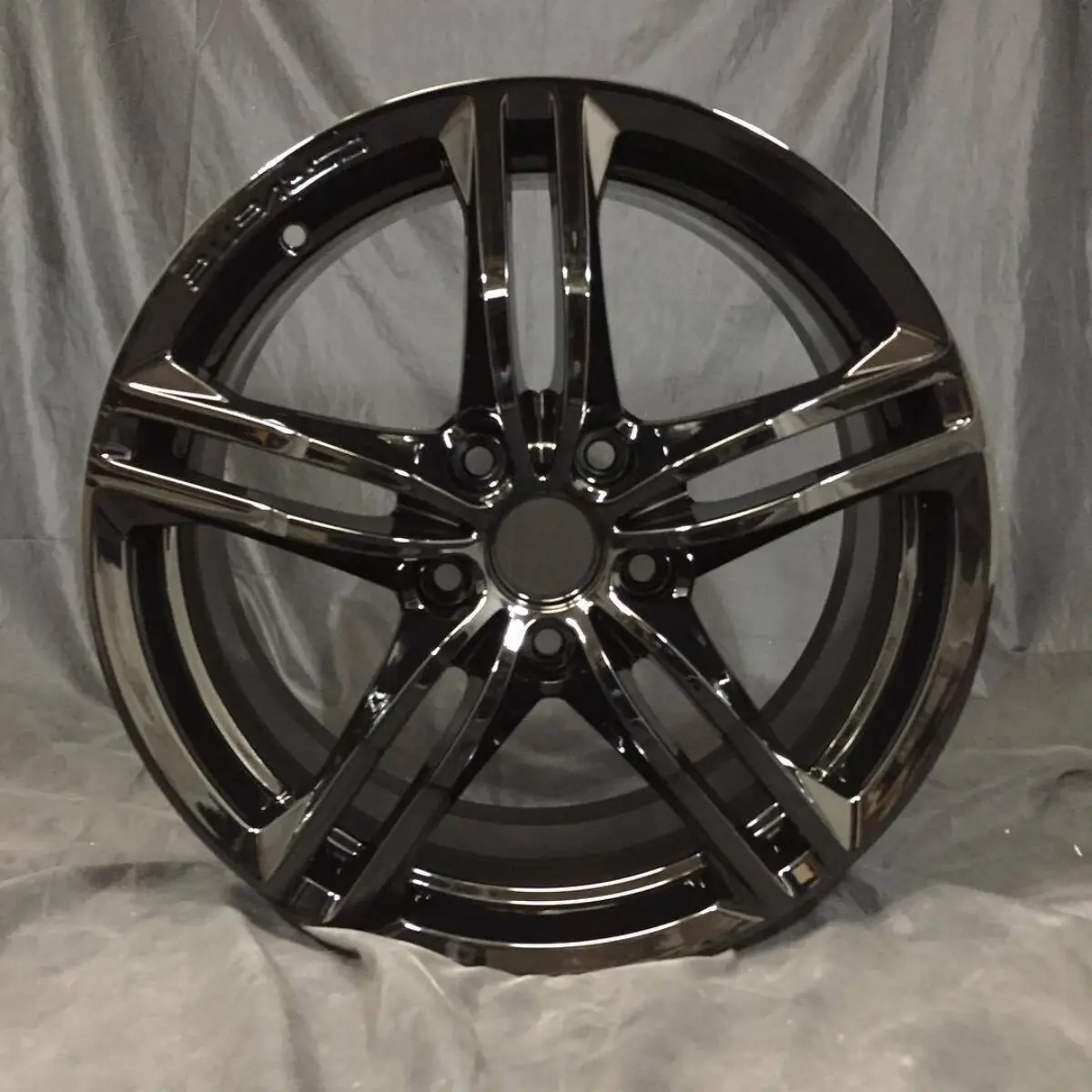 Wet Black on another set of Corvette wheels