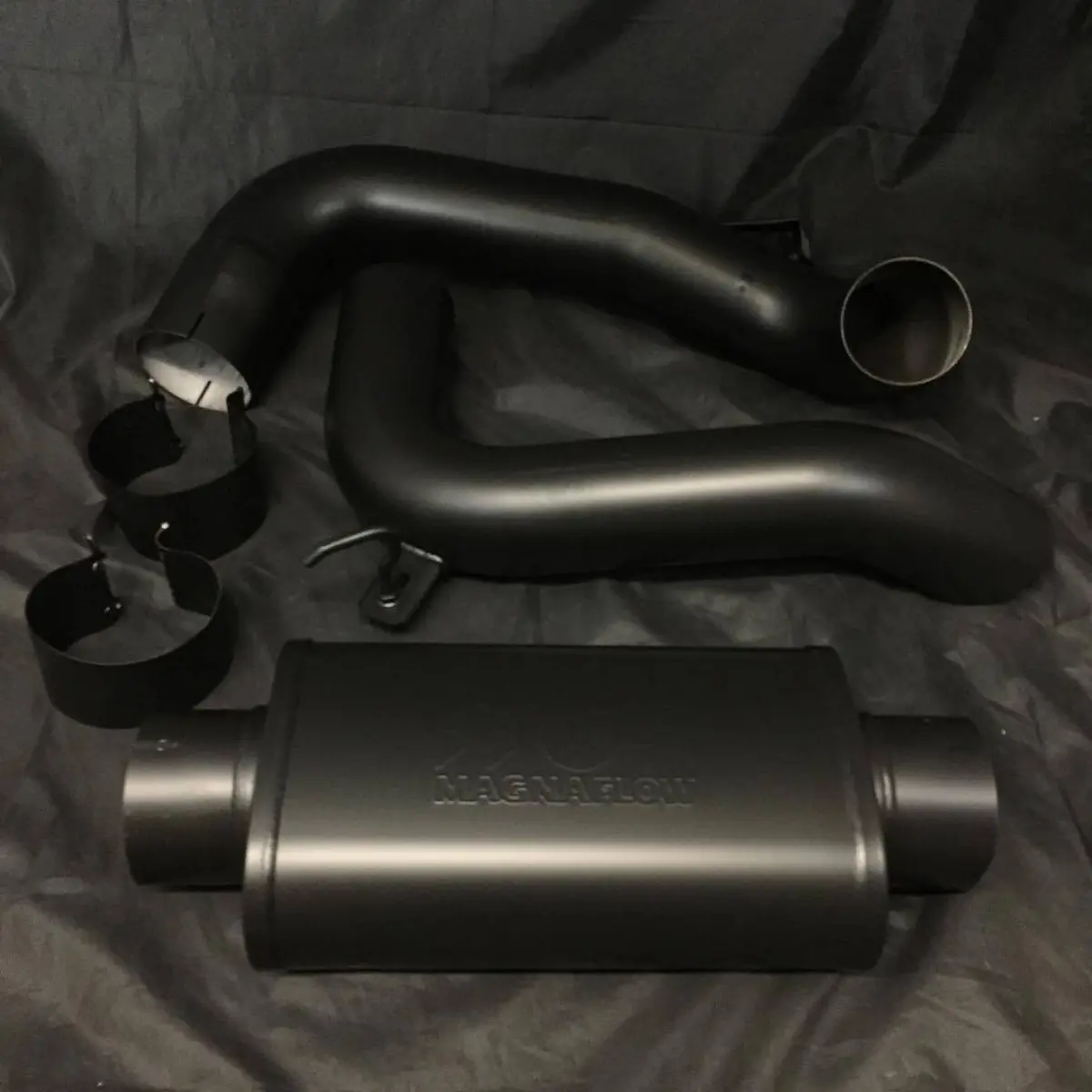 Glacier Black Cerakote for these Magnaflow exhaust pipes!