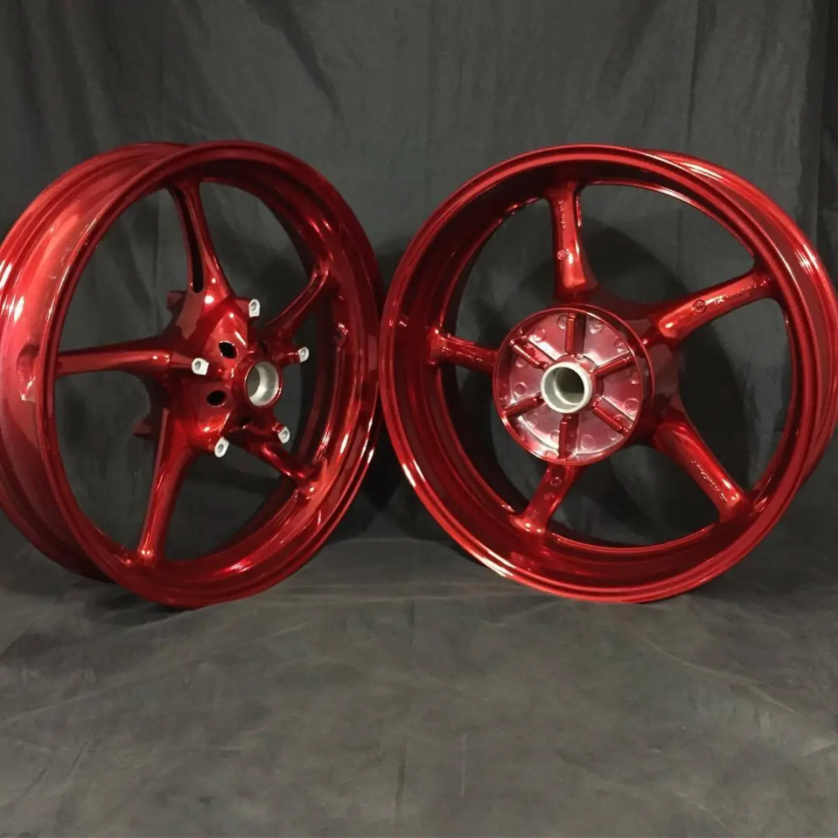 Lollipop Red over Super Chrome