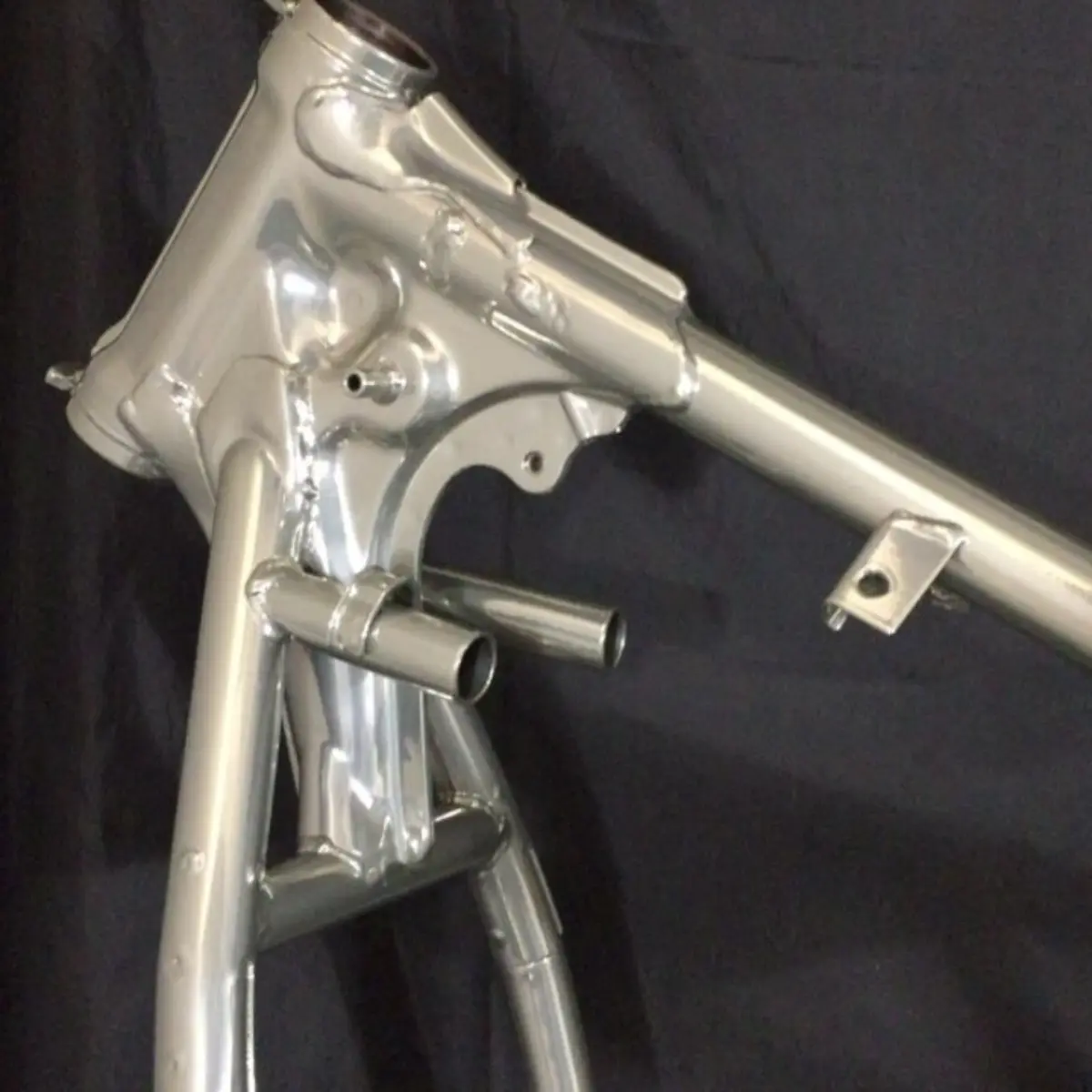 Honda CB750 frame in Super Chrome