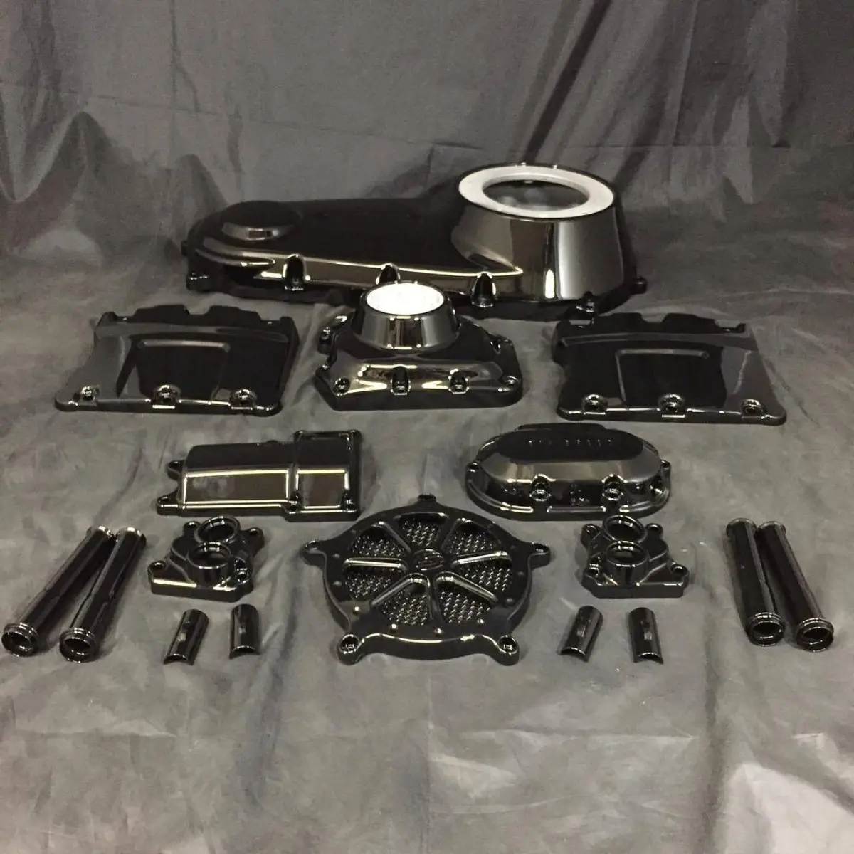 Harley Davidson parts in Wet Black