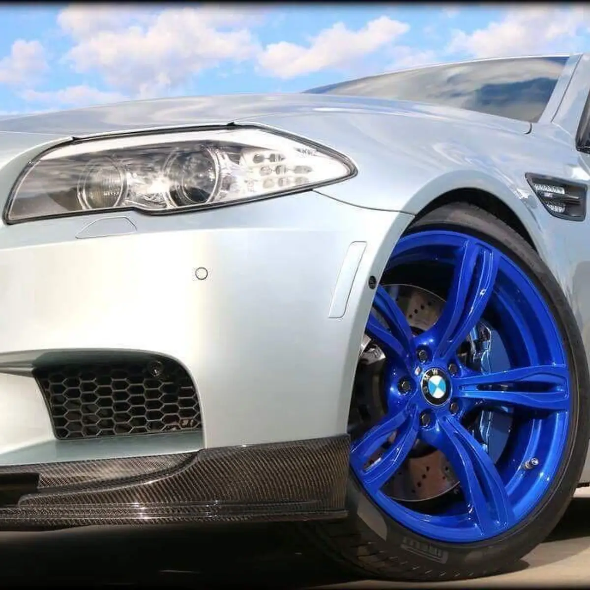 Illusion Blueberry M5 wheels mounted up!