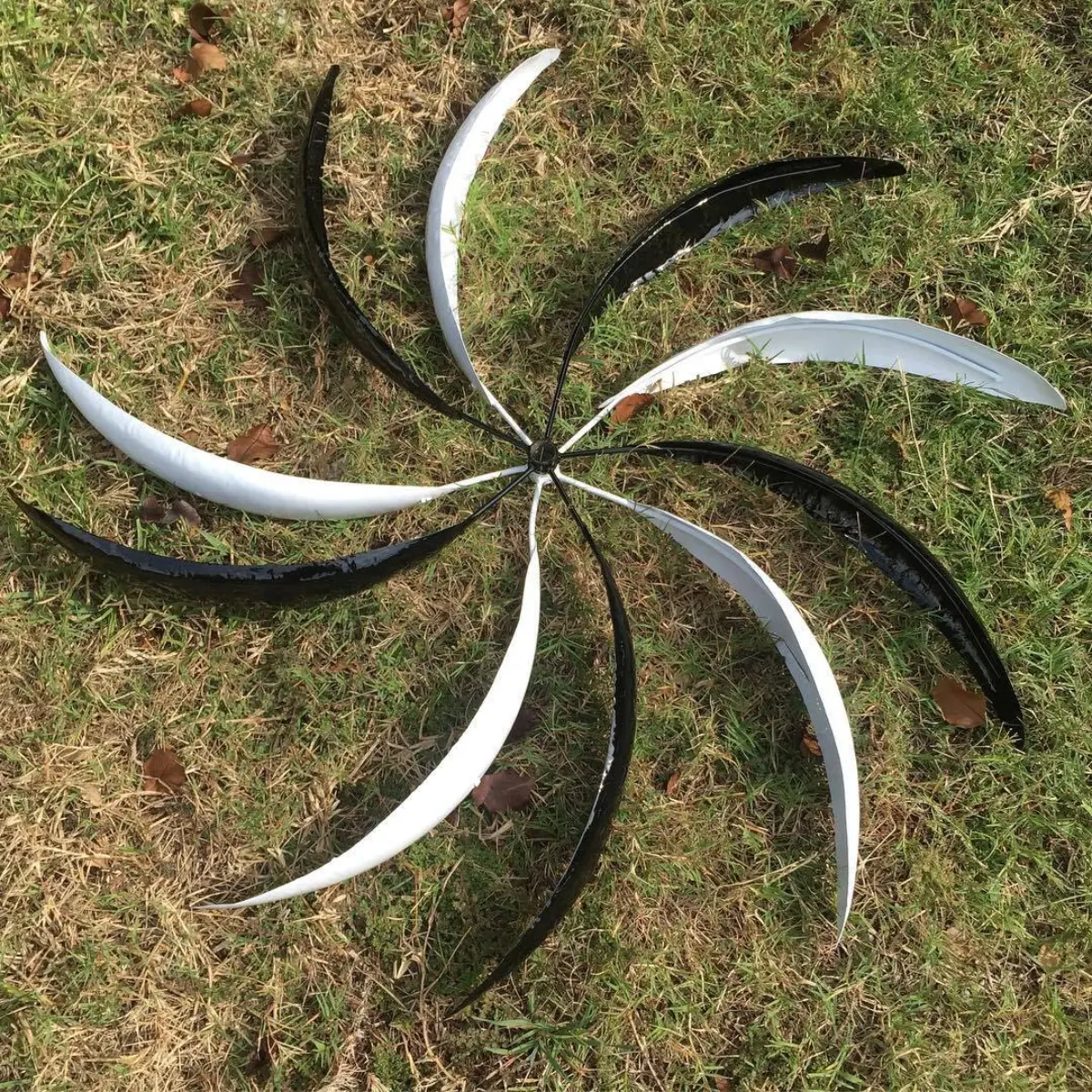 Refinished wind ornament