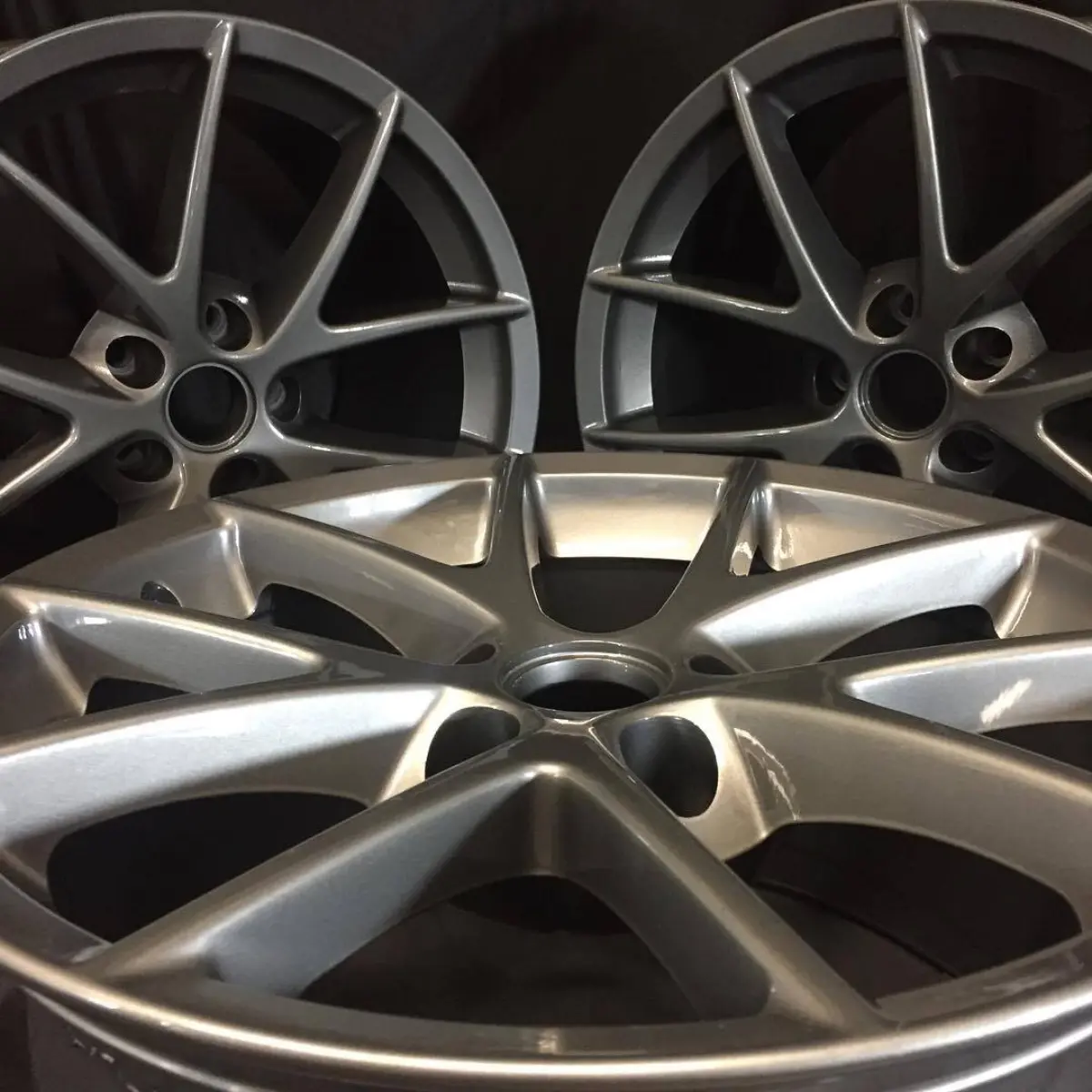 Black chrome and clear vision