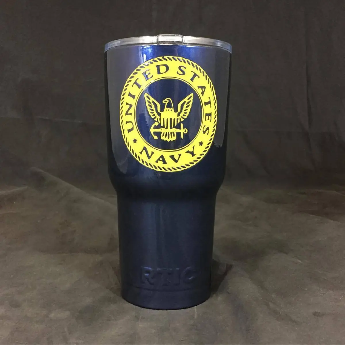 30oz RTIC with US Navy logo