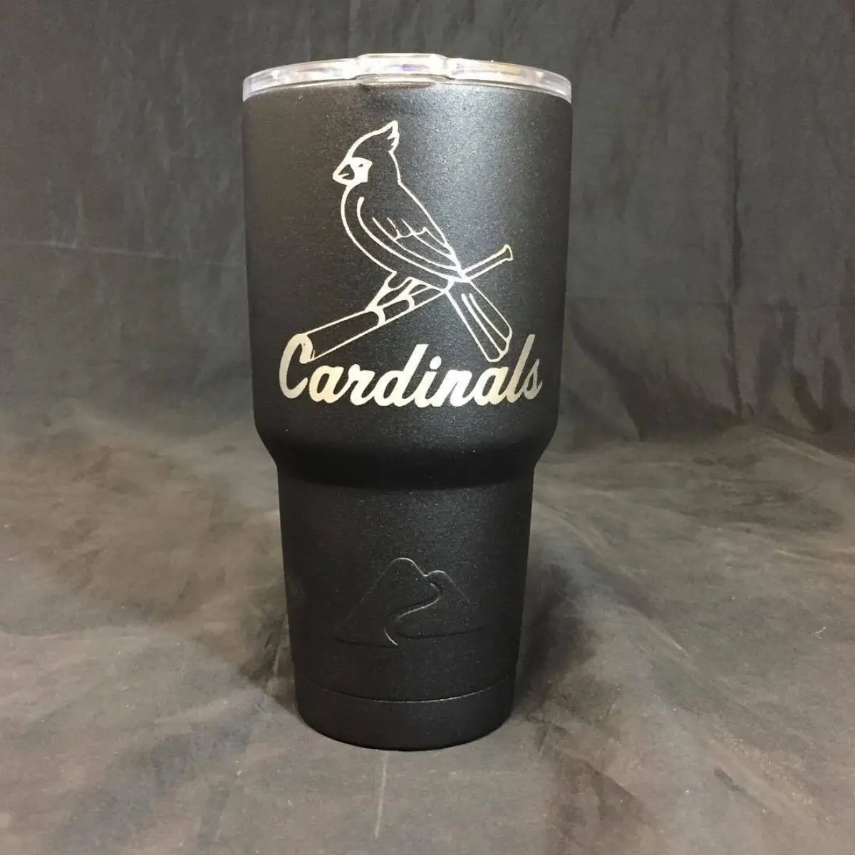 St Louis Cardinals logo in texture black
