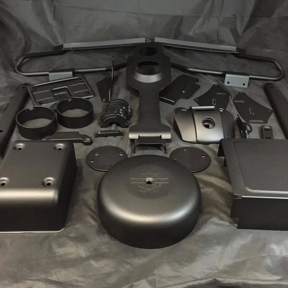 Harley parts in HD fine texture