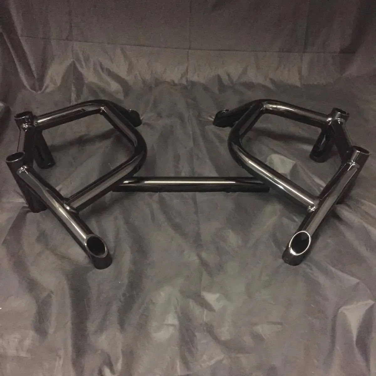 Honda F4i Crash Cage in Wet Black