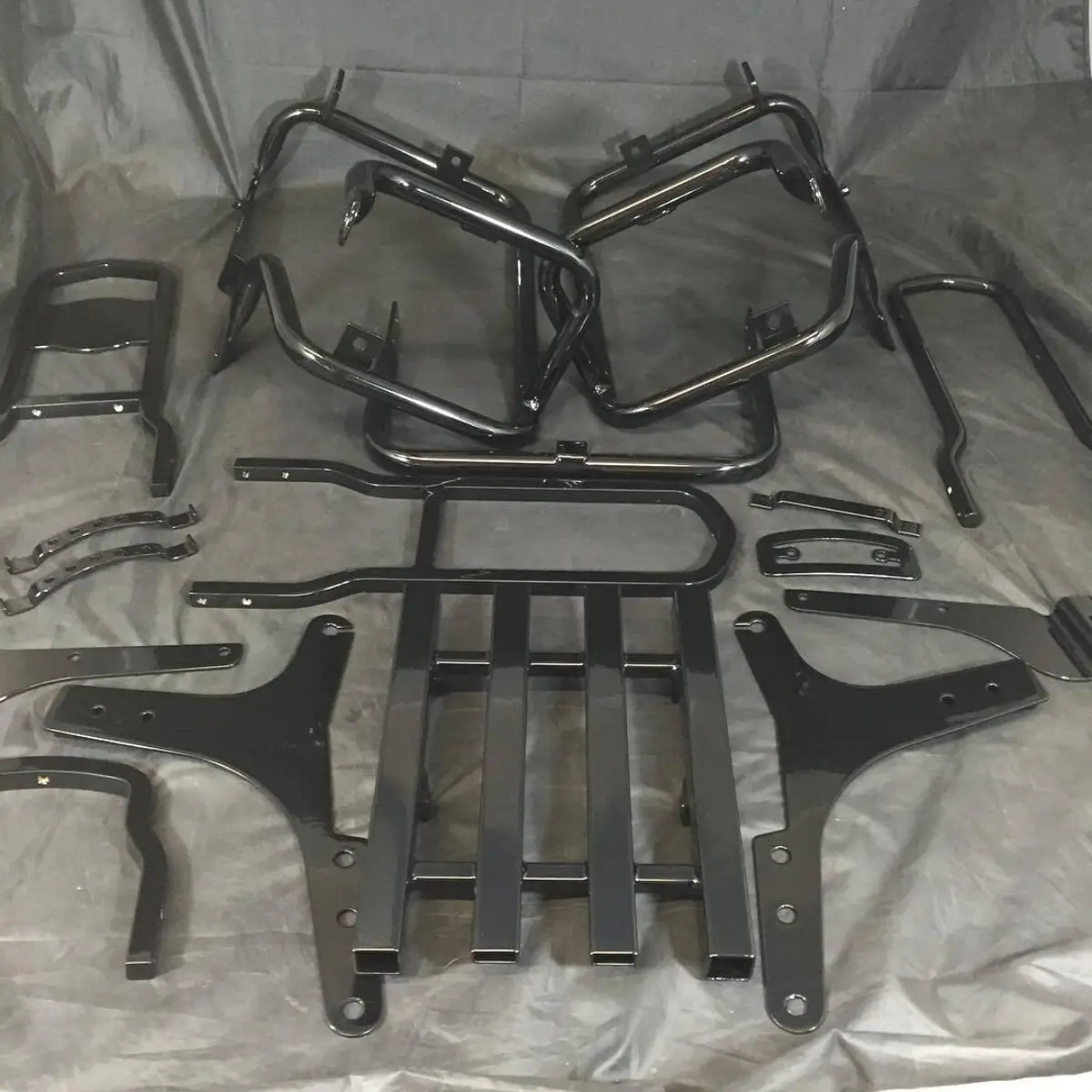 Bengal black on some Harley Davidson parts