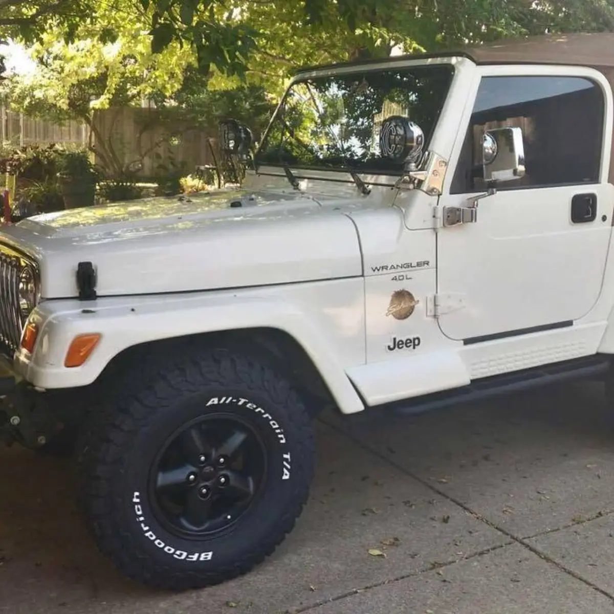 Jeep Wrangler wheels powder coated Matte Black