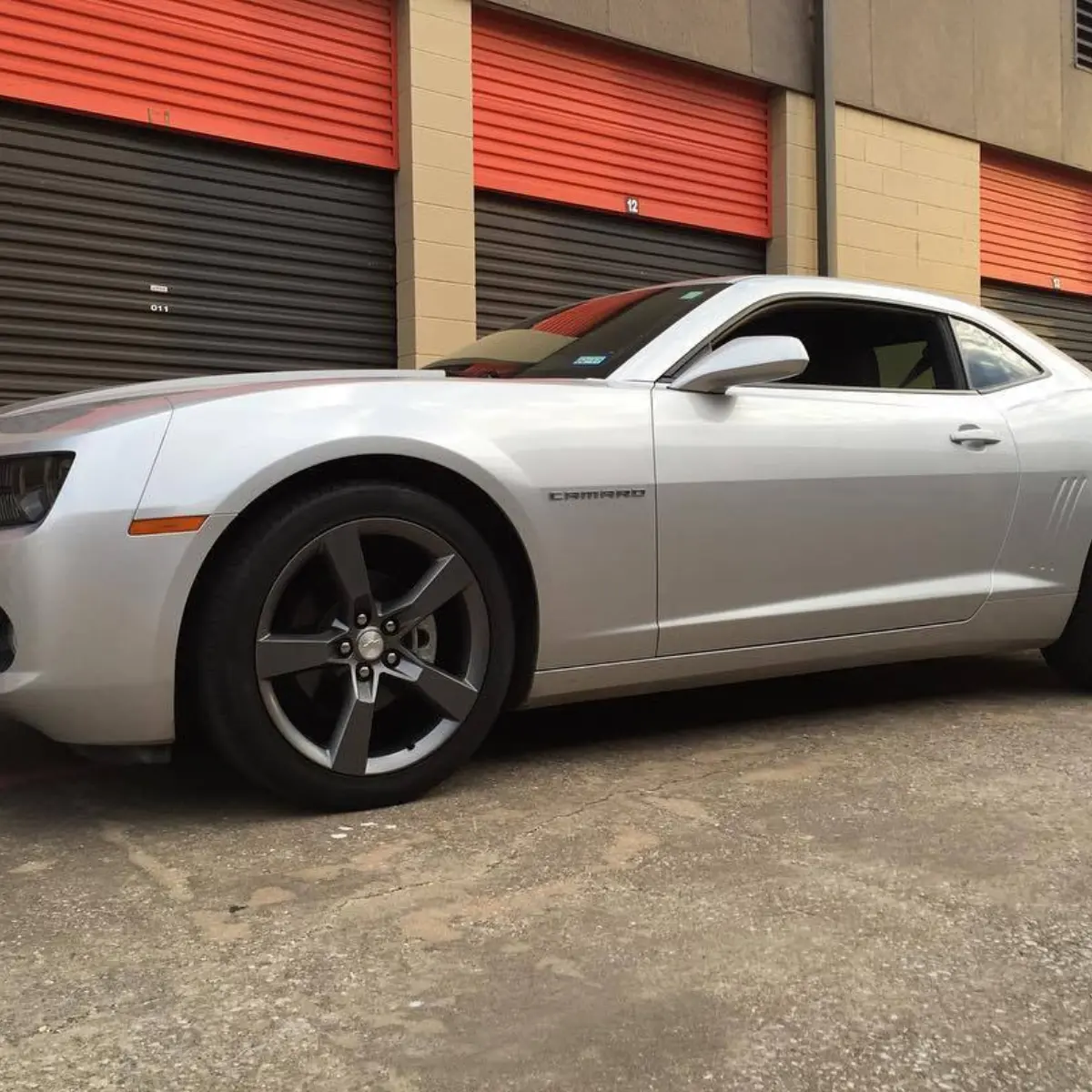 Chevrolet Camaro with Satin Gunmetal rims