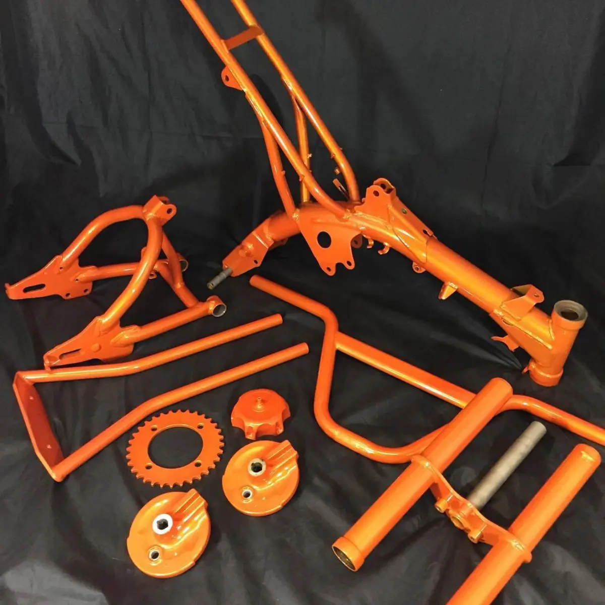 Honda CRF-50 parts in Illusion Orange