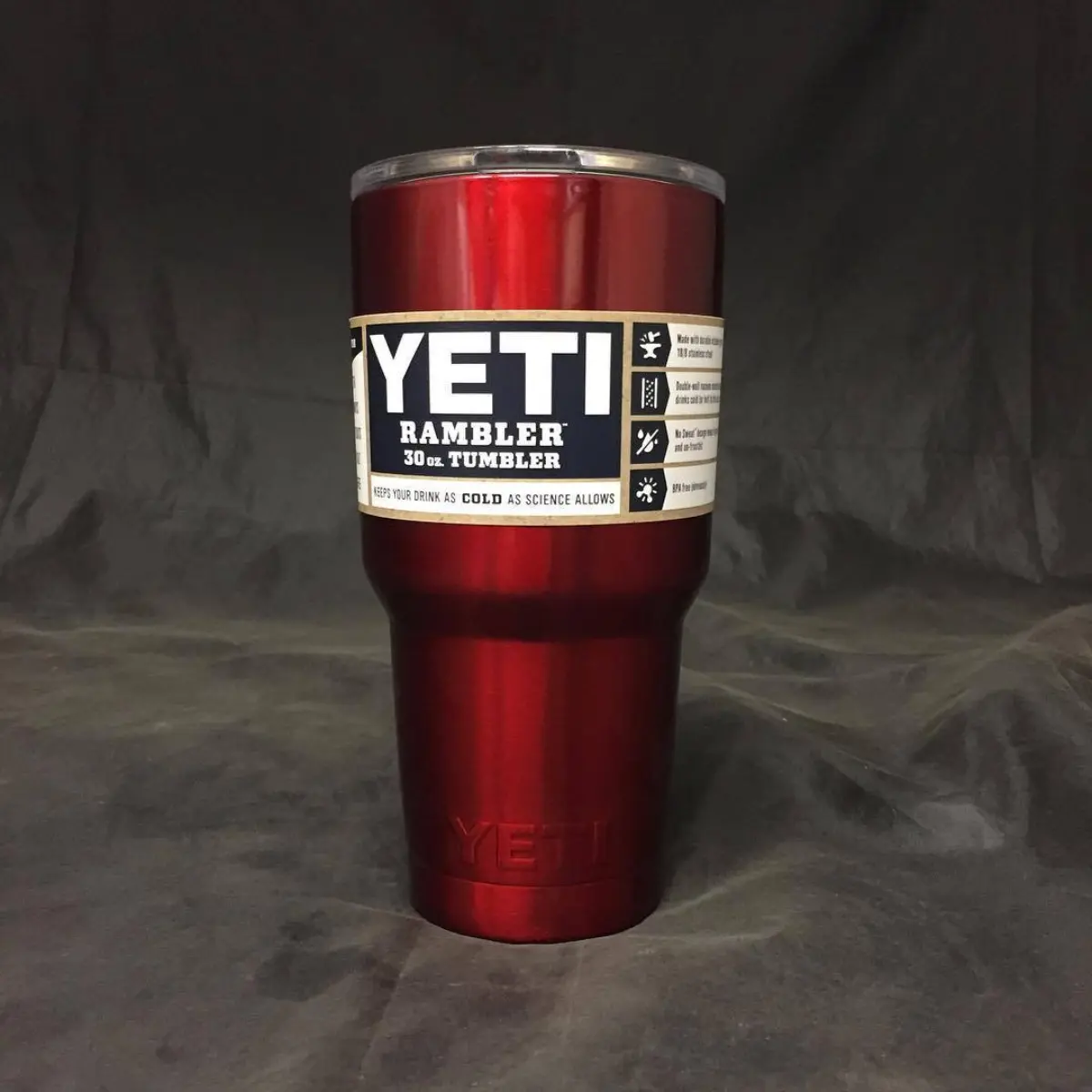 30oz Yeti Tumbler in Lollipop Red