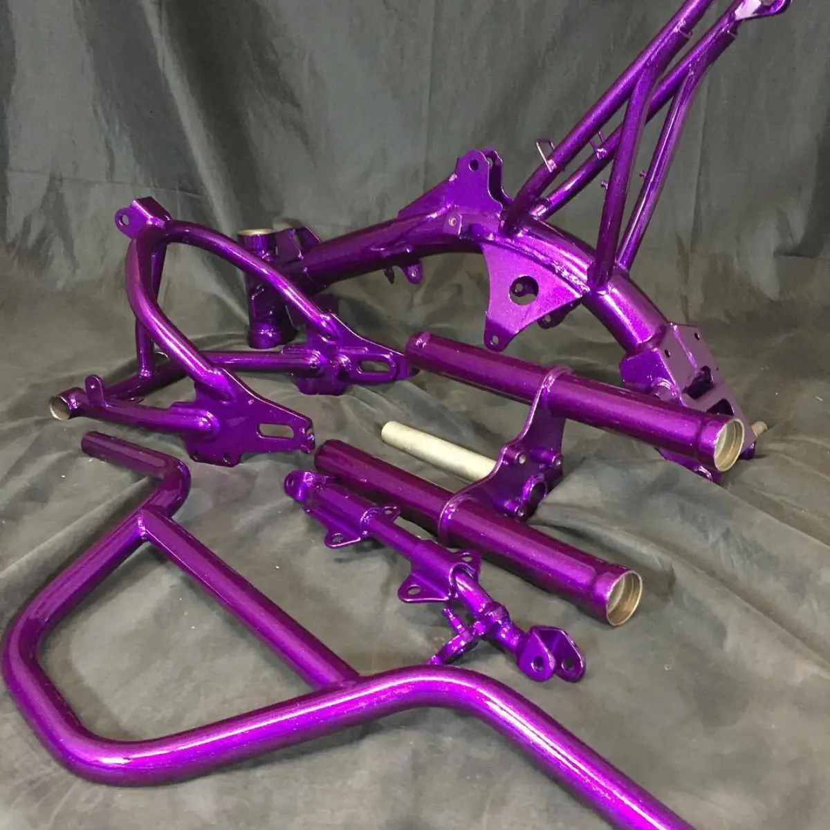 Honda CRF50 Parts in Illusion Violet with Shimmer Glass