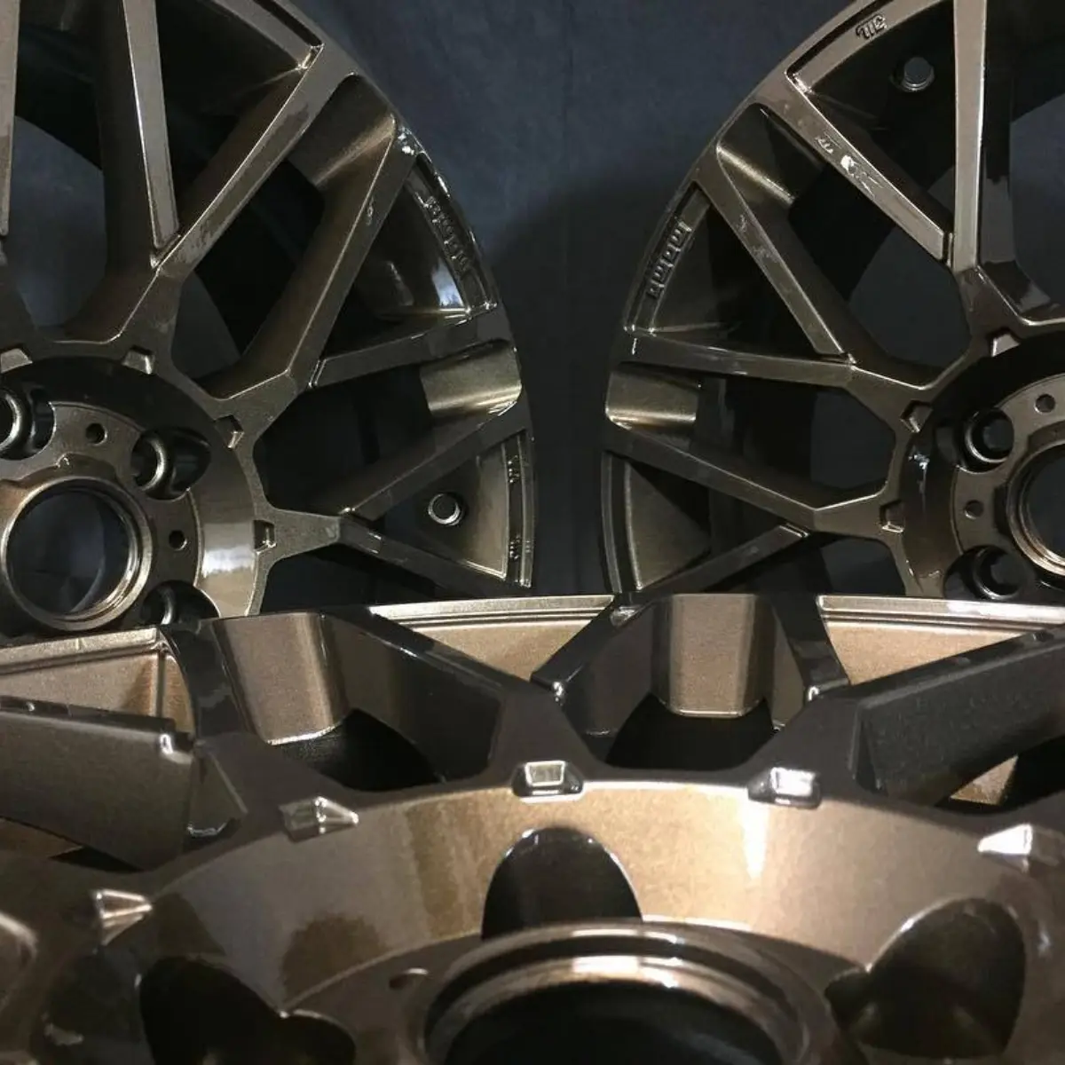 Triple Bronze on a set of Momo wheels