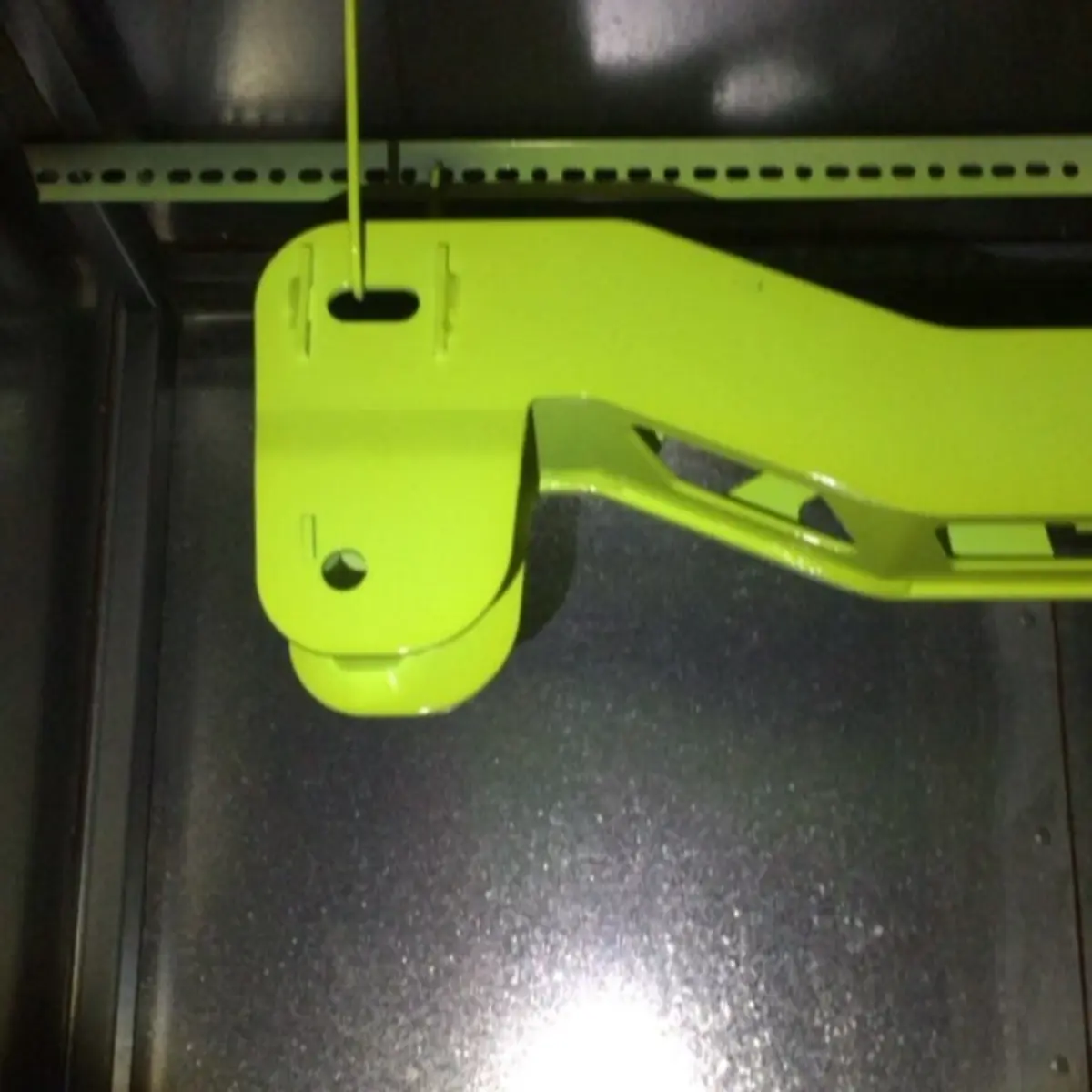 2-Coat Fluorescent Yellow lift kit for a 2015 Ford F-150