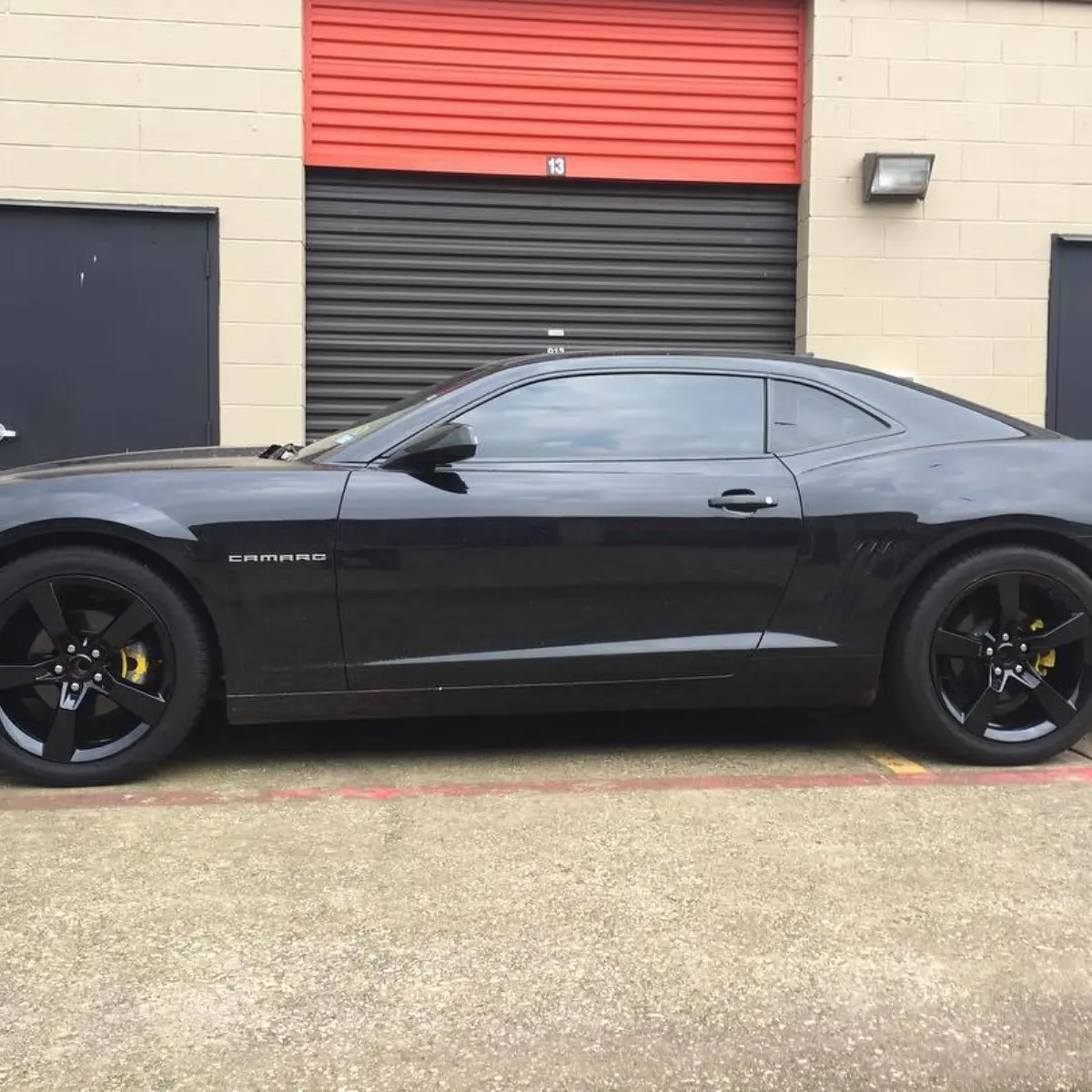 2012 Chevrolet Camaro in for some Gloss Black