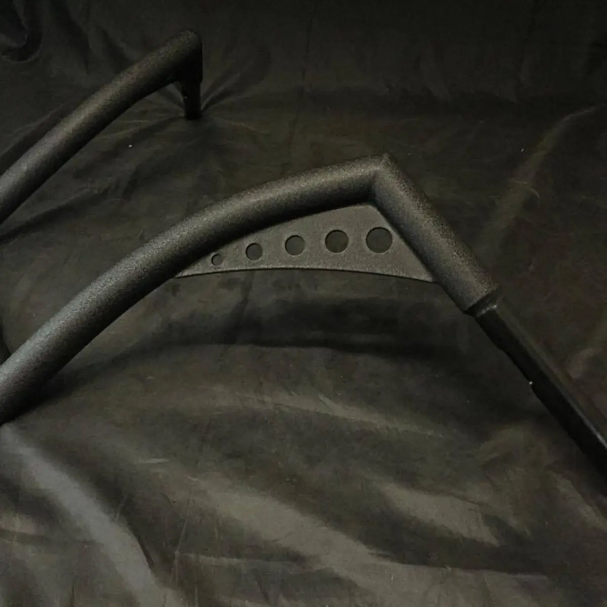 Harley Davidson bars in Wrinkle Black