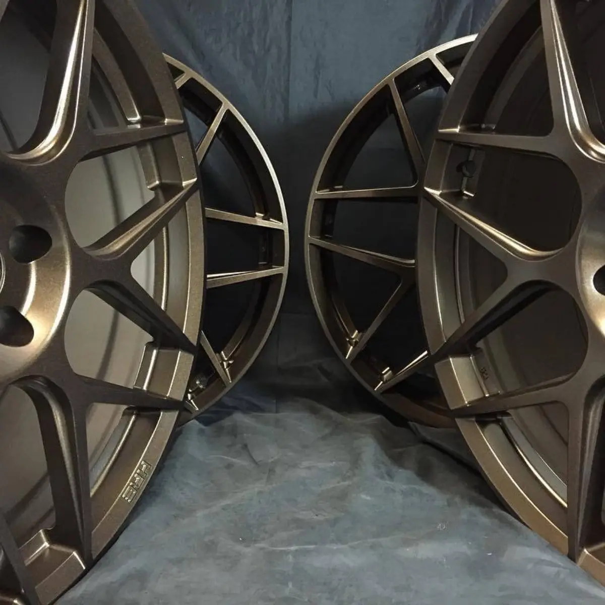 Bronze with satin clear