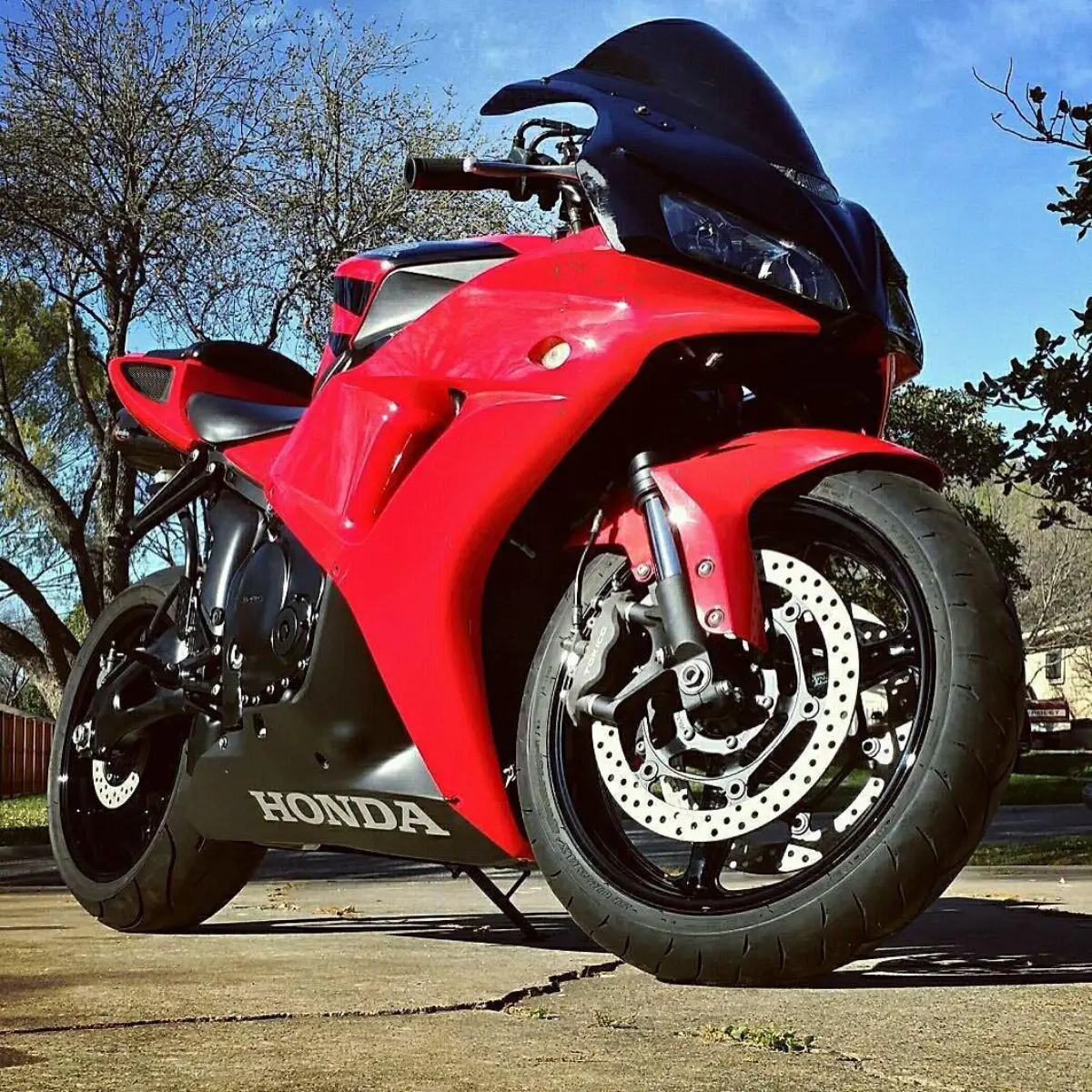 Blacked out CBR @bluedreamsv
