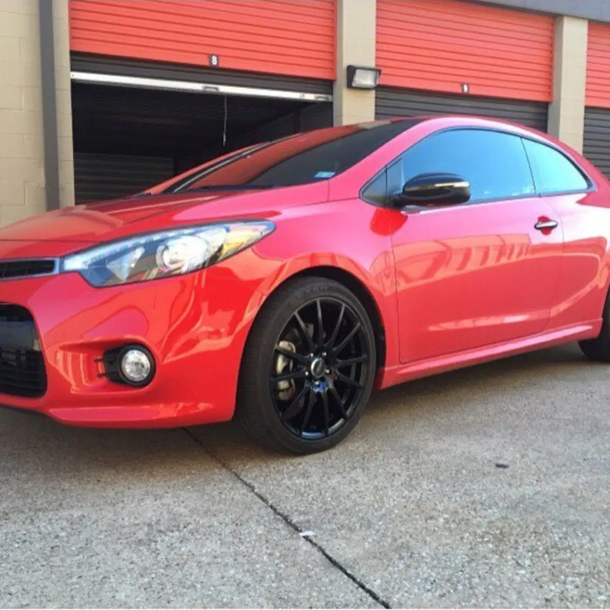 Pac Car Semi Gloss Black