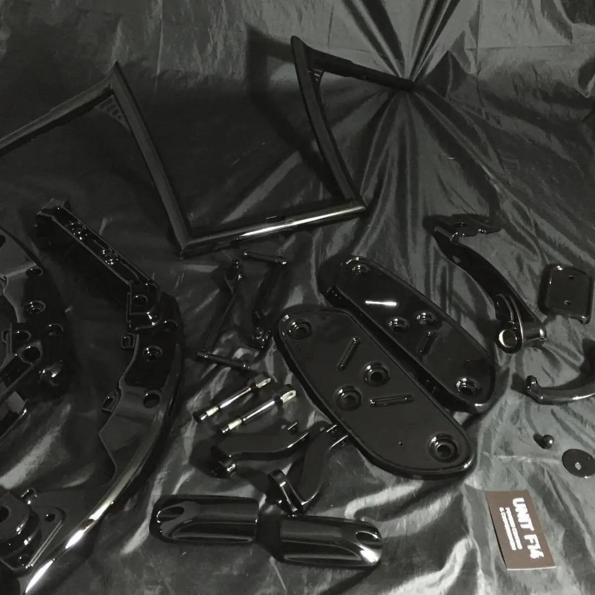 Harley Davidson parts in wet black!